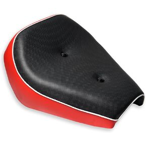 JMCHstore Upgraded Mini Bike 15'' Seat for Baja Warrior WR65, Mini Baja, Baja heat, Baja Carbon 6.5 196cc HT65 MB165 Trail bike Cushion Replacement parts