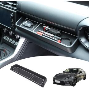 TPE Black Dashboard Storage Box for Subaru BRZ for Toyot@ 86 2022-2025 Car Co-Pilot Glove Box Storage Tidying Organizers Phone Storage Box Auto Accessories