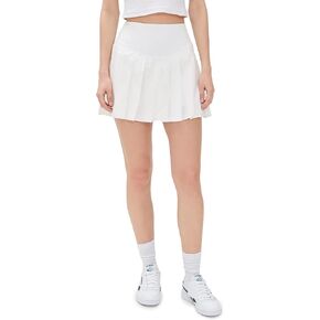Free People Women's Swing of Things Skort, White, S