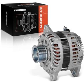 A-Premium Alternator Compatible with Nissan Altima 2011-2018, Murano 2017-2018, Maxima 2011-2014/2016-2018, 3.5L, 12V 130A 7-Groove Pulley Clockwise, Replace# A003TJ3691, A003TJ3691ZC