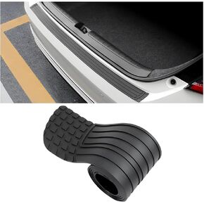 Car Rear Bumper Protector Guard, Anti-Scratch Auto Trunk Door Entry Protection Strip, Abrasion Resistant Vehicle Exterior Band Accessories, Universal for SUV Sedan Truck