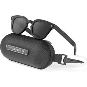 Rocknight Designer Acetate Classic HD Groudized Sunglasses UV400 حماية للجنسين في الهواء الطلق ظلال مضادة للوهج
