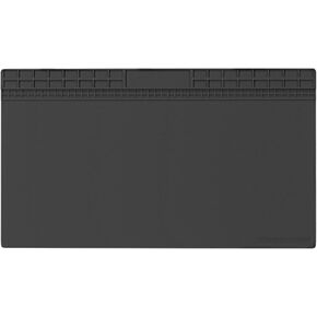 Extra Large Silicone Soldering Mat (27.6"x15.7") - Heat Resistant Up to 932°F (500°C) | Non-Slip Workstation Mat for Electronics Repair, Watch Repair, PCB Soldering & DIY Projects | Anti-Static, Durable & Easy to Clean