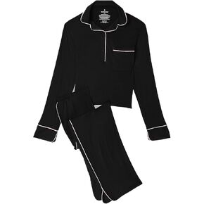 Tommy John Women's Long Sleeve Sleep Top and Pant Set