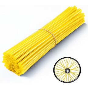 أغطية ناطقة الدراجة العالمية - 72pcs عجلات الدراجات النارية يتحدث عن أنبوب تزيين الحامي المتحدث لدراجة الدراجات الترابية