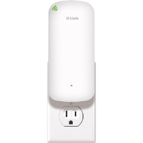 موسع نطاق D-Link Eagle Pro AI Mesh WiFi 6 AX1500، مكرر ومعزز إشارة لشبكة الإنترنت اللاسلكية المنزلية، قابس الحائط (E15/RE) (متجدد)
