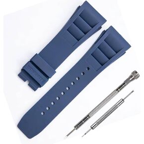 25mm Rubber Silicone Watch Band Compatible with Richard Mille RM035 011 055 030