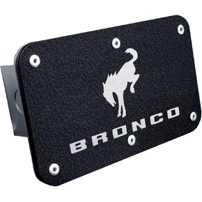 Au-tomotive Gold, Inc. Rugged Black Class III Hitch Plug for Bronco