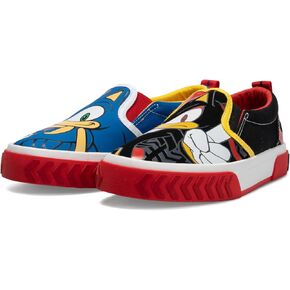 Ground Up Sega Sonic and Shadow Slip On Shoes for Boys