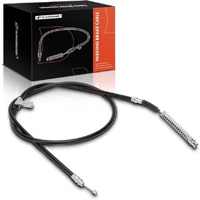 A -premium الخلفية السائق الجانبي للبوران تجميع كابل الفرامل متوافق مع طرازات شيفروليه و GMC: Silverado 2500 HD ، Sierra 2500 HD ، 2001 2002 2003 2004 - استبدال# 15030765