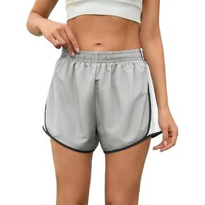 Women's Quick-Dry Swim Board Shorts with Pockets Side Mesh for Beach, Swimming & Running 3" Inseam