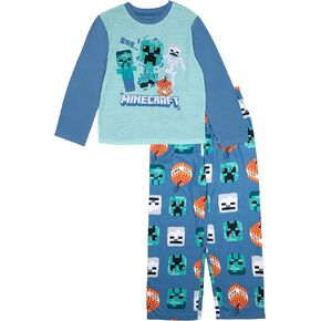 Minecraft Boys' 2-Piece Pajama Set Sleepwear