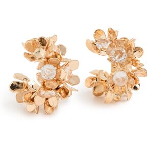 SHASHI Women's Tina Flower Ear Cuffs
