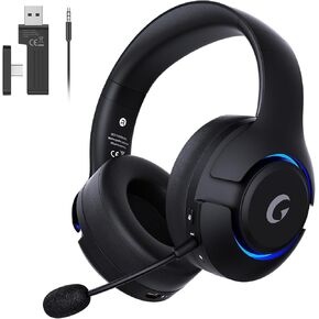 سماعات رأس للألعاب لجهاز ps5، وFortnite، وسماعات ألعاب لاسلكية مع ميكروفون لإلغاء الضوضاء لجهاز ps4