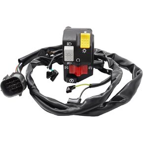 M MATI Handlebar Control Switch Button Start Stop Headlight for Honda Rancher 420 TRX420FM/TRX420TM 2007-2008 35200-HP5-010 35200-HP5-000 35150-HP5-A01