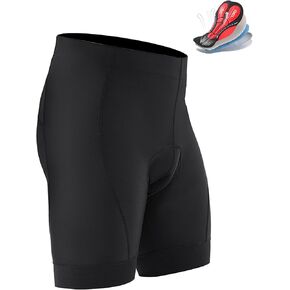 Men's Cycling Shorts, Padded Bicycle Riding Pants Bike Shorts Biking Clothes Cycle Wear Tights