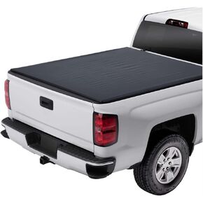 Garvee Truck Bed Tonneau Cover, Hard Tri-Fold Truck Tonneau Cover Compatible with 2005-2025 Frontier KC Double Cab 5ft Bed