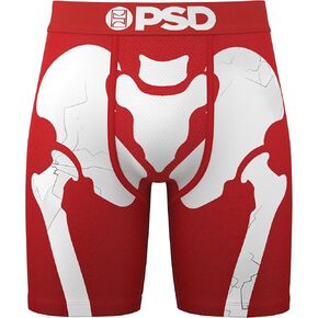 PSD Mens Boxer Briefs - Snapped, 7 Inch Inseam, Moisture-Wicking, 4-Way Stretch, Boxer Briefs for Men Pack