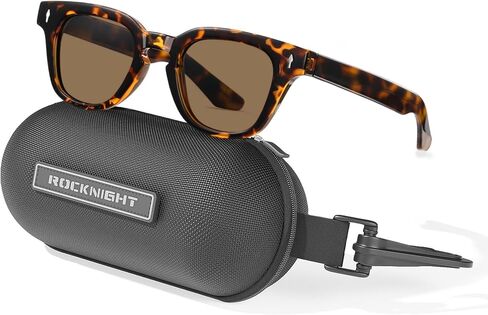 Rocknight Designer Acetate Classic HD Groudized Sunglasses UV400 حماية للجنسين في الهواء الطلق ظلال مضادة للوهج in Kuwait