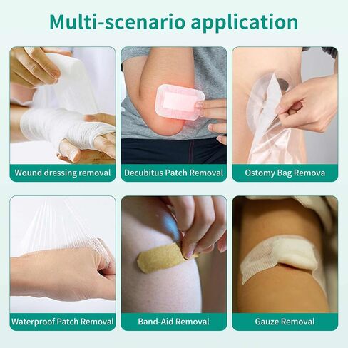 Adhesive Remover Spray,No Sting Medical Adhesive Remover for Skin,Ideal for Ostomy Patients, Sensitive Skin and Bandage Removal, Alcohol Free,30 ml Bottle in Saudi Arabia