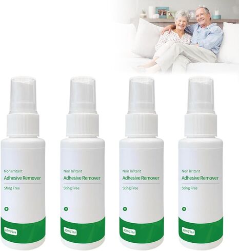 Adhesive Remover Spray,No Sting Medical Adhesive Remover for Skin,Ideal for Ostomy Patients, Sensitive Skin and Bandage Removal, Alcohol Free,30 ml Bottle in Saudi Arabia