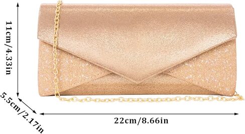 Clutch Purses for Women Glossy & Shiny Envelope Evening Bag Formal Splicing Handbags for Wedding Cocktail Prom in Saudi Arabia
