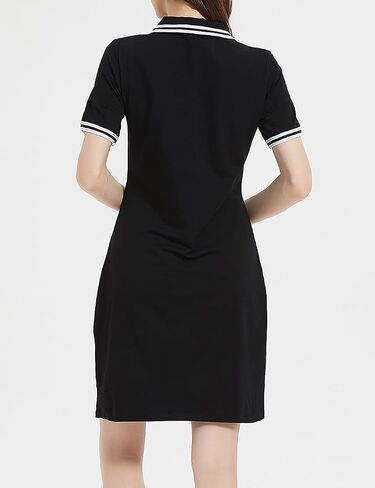 Women's Polo Dress, Shirt Dresses for Curvy Ladies with Polo Neck, Sporty Look for Summer in Saudi Arabia