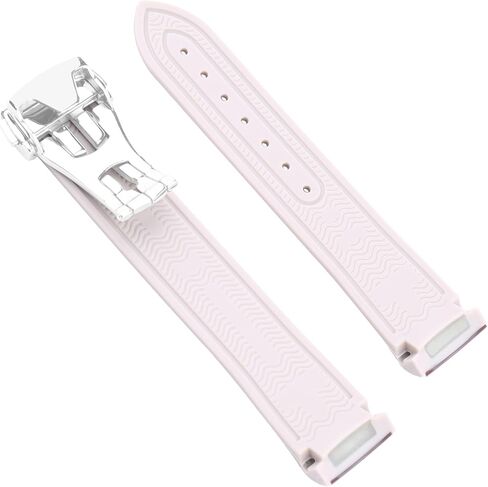 شريط مشاهدة المطاط متوافق مع أوميغا X Swatch 20mm Moonswatch Seamaster Speedmaster Silicone Strap بديل للرجال والنساء watchband in Kuwait