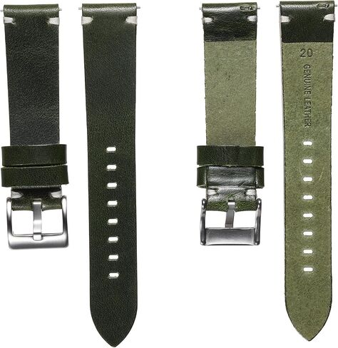 Genuine Leather Watch Band,Vintage Handmade Quick Release Watch Strap Replacement for Men Women,18mm 20mm 22mm 24mm in Saudi Arabia