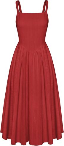 Scarlet Darkness Renaissance Dress Corset Dress for Women Summer Sleeveless Cotton Long Dress in Saudi Arabia