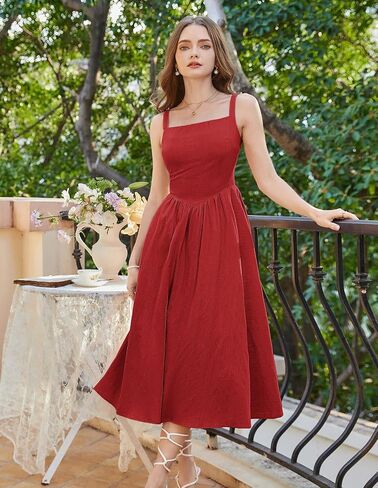 Scarlet Darkness Renaissance Dress Corset Dress for Women Summer Sleeveless Cotton Long Dress in Saudi Arabia