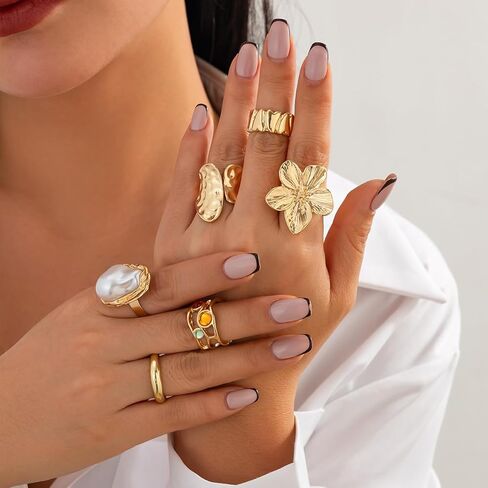cjiayujew chunky gold flower rings bear standing reprings for women silver chunky ring repl repl reples repling repling repling replies repl repl stet in Kuwait