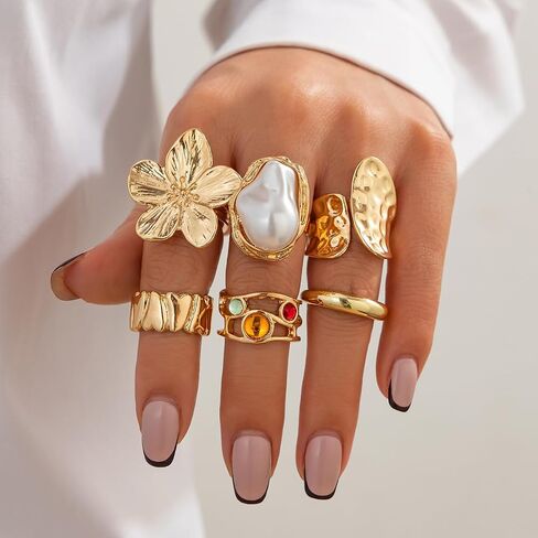 cjiayujew chunky gold flower rings bear standing reprings for women silver chunky ring repl repl reples repling repling repling replies repl repl stet in Kuwait