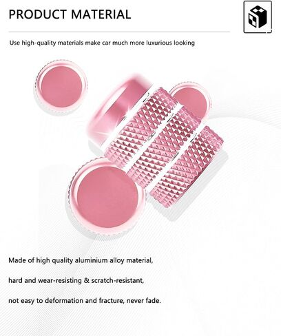 Interior Accessories for Honda Civic 2022-2025 & CRV & Acura Integra 2023-2025, 5pcs Aluminum Alloy Trim Set - Hazard Warning Light Button Cover, Air Vents Outlet Knob Covers (Pink) in Saudi Arabia