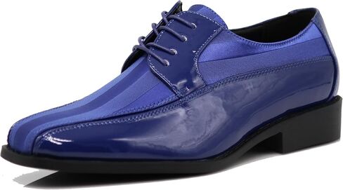 BMY MEN MEN STRINED SATIN مطابقة براءات الاختراع العلوية Oxfords in Saudi Arabia