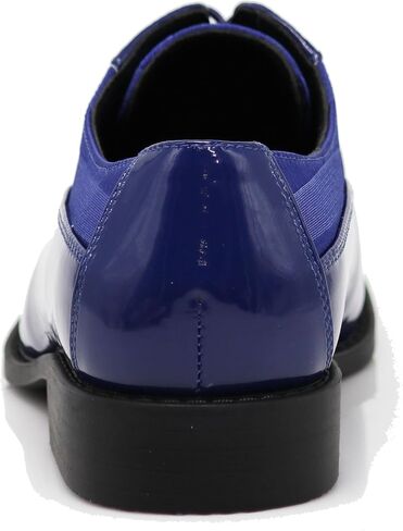 BMY MEN MEN STRINED SATIN مطابقة براءات الاختراع العلوية Oxfords in Saudi Arabia