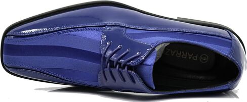 BMY MEN MEN STRINED SATIN مطابقة براءات الاختراع العلوية Oxfords in Saudi Arabia