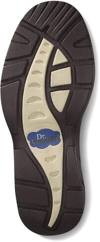 Dr. Comfort Stallion Mens Therapeutic Shoes w/Gel Inserts & Removable Insoles-Extra Depth Diabetic Walking Shoes for Men in Kuwait