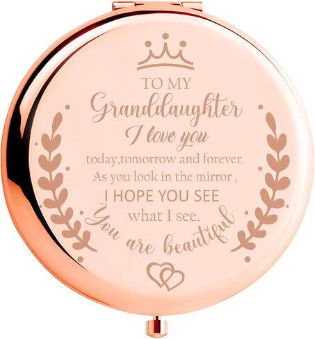 Daughter in Law Gifts Compact Mirror for Daughter in Law Gifts from Mother in Law for Wedding Day Birthday Christmas in Kuwait
