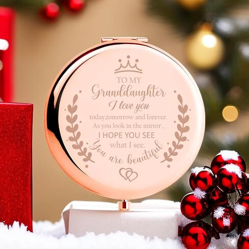 Daughter in Law Gifts Compact Mirror for Daughter in Law Gifts from Mother in Law for Wedding Day Birthday Christmas in Kuwait