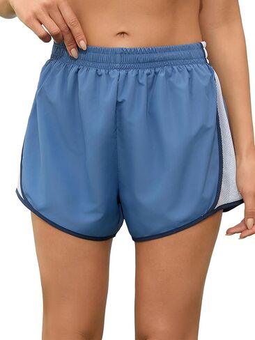 Women's Quick-Dry Swim Board Shorts with Pockets Side Mesh for Beach, Swimming & Running 3" Inseam in Saudi Arabia