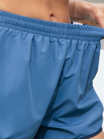 Women's Quick-Dry Swim Board Shorts with Pockets Side Mesh for Beach, Swimming & Running 3" Inseam in Saudi Arabia