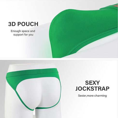 Arjen Kroos Men's Jockstrap Sexy Cotton Cotton Cotton Jock Sbour Thong Athletic Proforter for Men in Kuwait