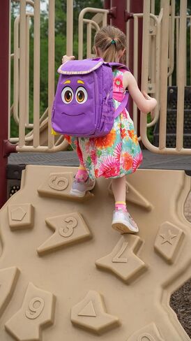 ابتكارات AI ACCESSORY INNOVATIONS حقيبة ظهر صغيرة من Gabby’s Doll House مقاس 12 بوصة للفتيات، حقيبة مدرسية قابلة للطي بالترتر لمرحلة ما قبل المدرسة، جيب بغطاء قلاب مع آذان ثلاثية الأبعاد in Kuwait
