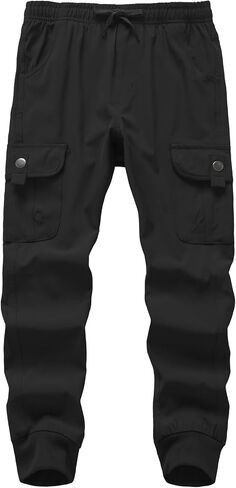 Kids' Cargo Pants, Youth Boys' Hiking Casual Outdoor Quick Dry Boy Scout Pants in Saudi Arabia