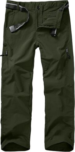Kids' Cargo Pants, Youth Boys' Hiking Casual Outdoor Quick Dry Boy Scout Pants in Saudi Arabia