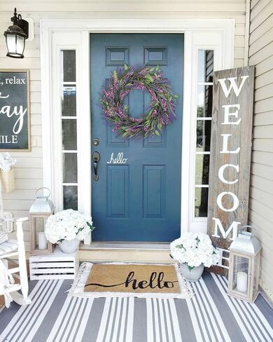 غامض 18 '' الزهور الاصطناعية الزهور على مدار السنة الزهور البرية الزهور الأخضر الزهور للمزرعة ديكور المطبخ غرفة نوم الوشاح الأمامي in Kuwait