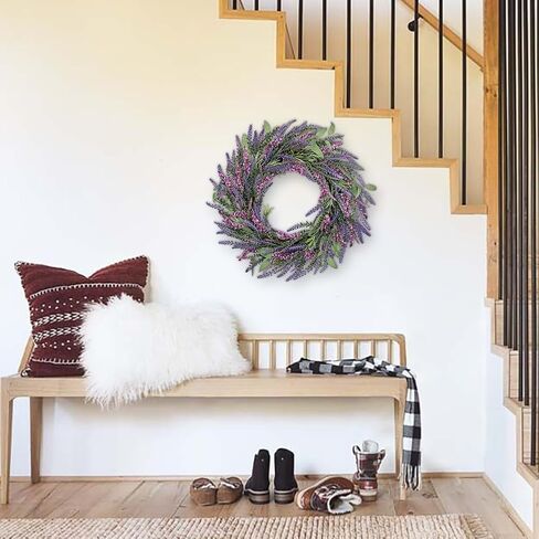 غامض 18 '' الزهور الاصطناعية الزهور على مدار السنة الزهور البرية الزهور الأخضر الزهور للمزرعة ديكور المطبخ غرفة نوم الوشاح الأمامي in Kuwait