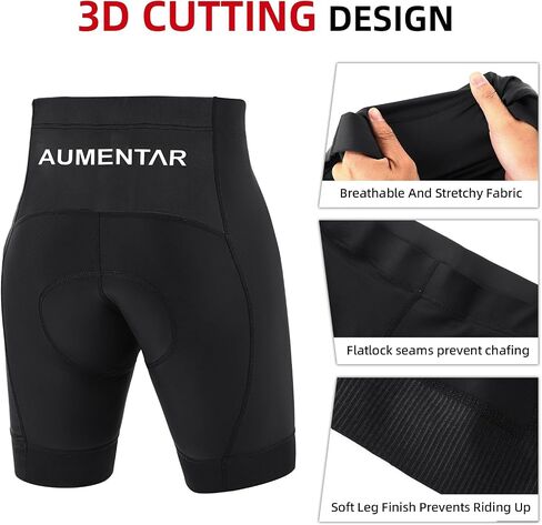 Men's Cycling Shorts, Padded Bicycle Riding Pants Bike Shorts Biking Clothes Cycle Wear Tights in Saudi Arabia