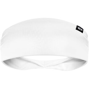 Solid Headband for Men and Women - Sports Sweatband - Workout, Football, Running, Yoga - Lightweight & Quick Dry